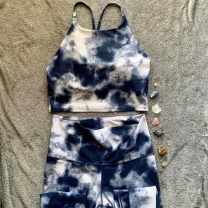 Old Navy Active tie-dye workout set